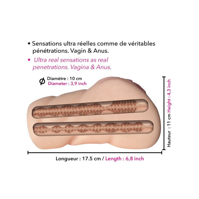 Vaginette Ultra réaliste Caroline -