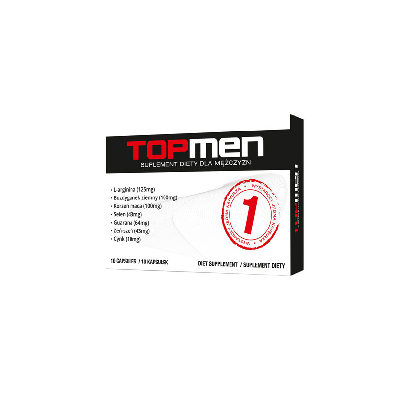 Top Men Plus (10 gélules) - Tous nos produits