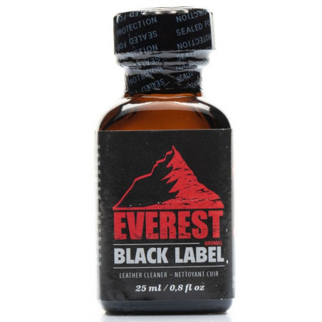 Poppers Everest Black Label (24ml) - Aphrodisiaques - Poppers