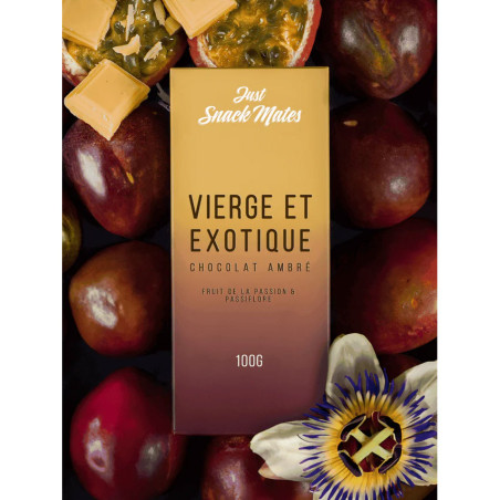Chocolat aphrodisiaque Vierge et Exotique - Chocolats Aprhodisiaques