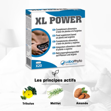 XL Power Labophyto - Complément Aphrodisiaque Homme 20 Gélules