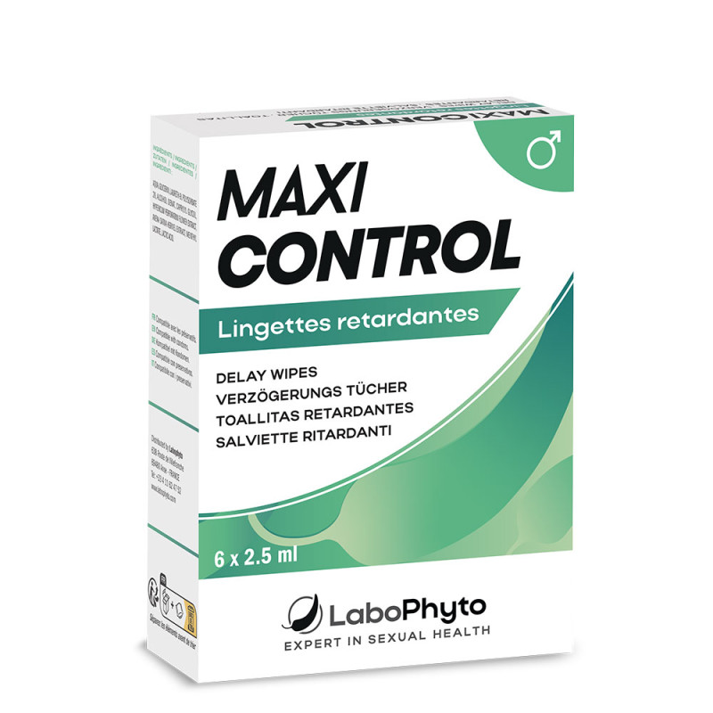 MaxiControl Lingettes Retardantes - Gel retardant ejaculation