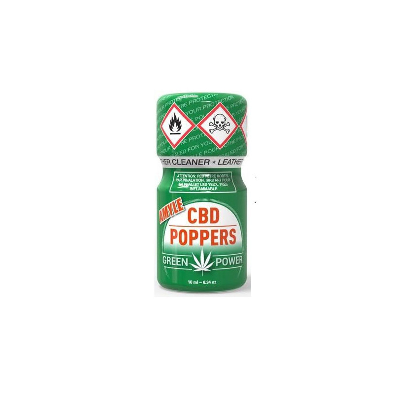 Poppers Green Power CBD Amyle (10ml) - Poppers