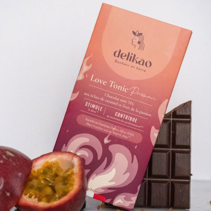 Chocolat aphrodisiaque Love Tonic Passion - Aphrodisiaques pour travestis