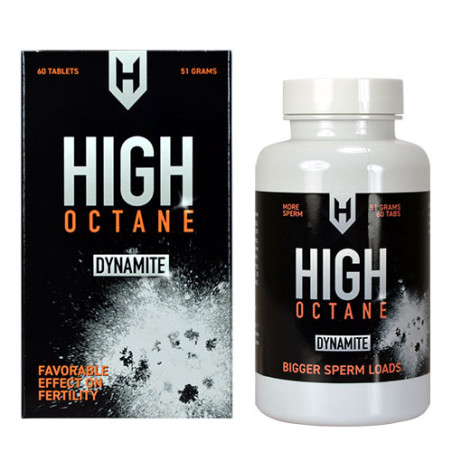 High Octane Dynamite Volume Sperme (60 comprimés) - Tous nos produits
