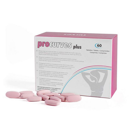 Procurves Plus (60 gélules) - Pilules volume poitrine pour travesti