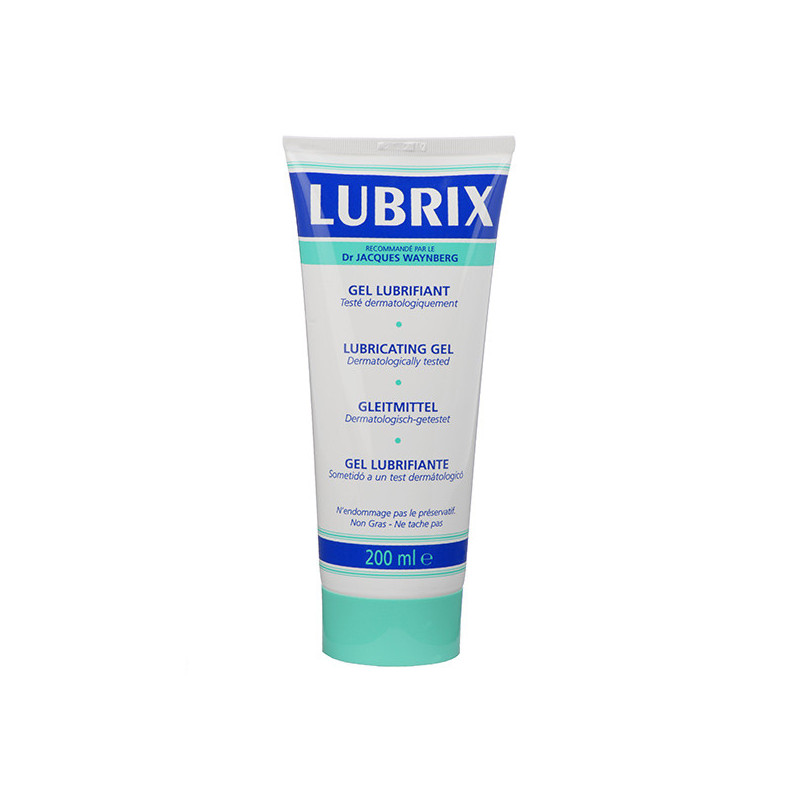 Lubrifiant Lubrix Gel 200 ml - Lubrifiants intimes pour travestis