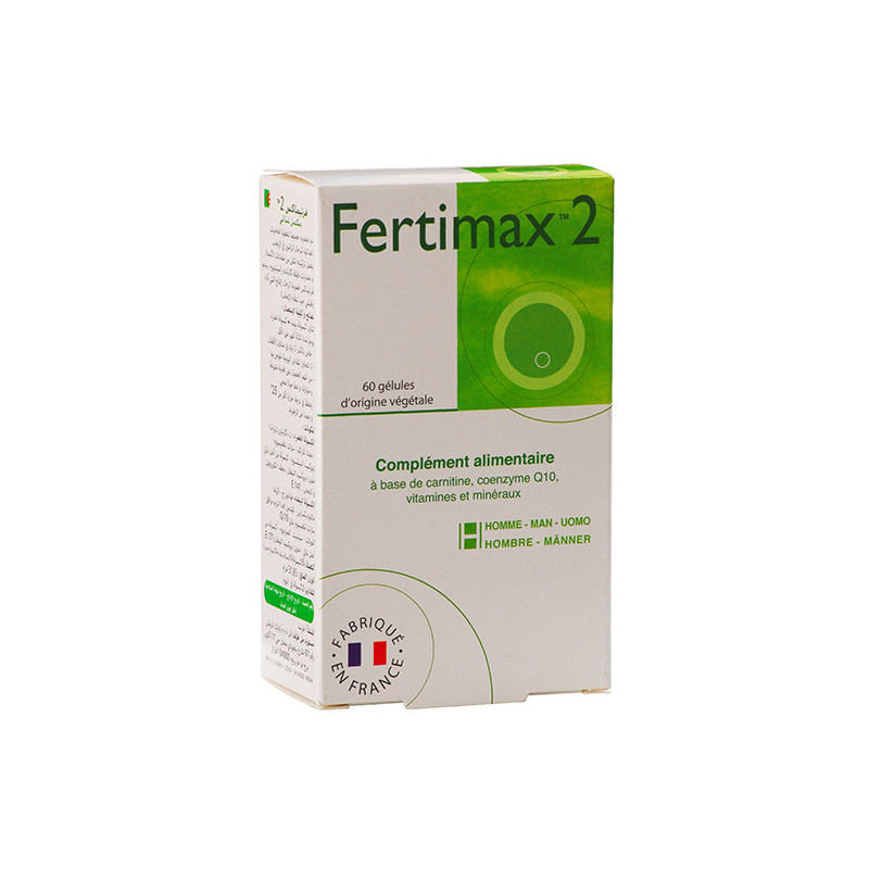 Fertimax 2 - Ejaculation - Qualité du sperme - Améliorer la fertilité