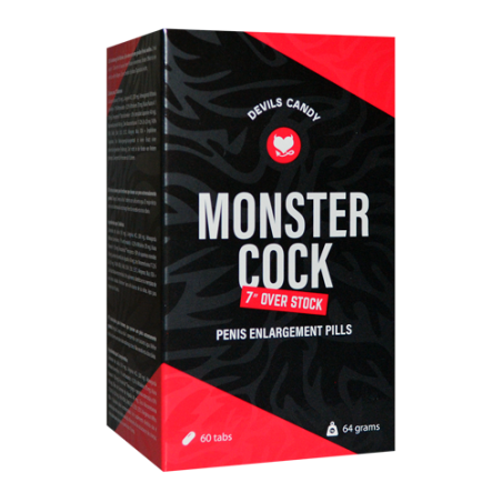 Monster Cock (60 comprimés) - Taille du Pénis - Pilules taille pénis